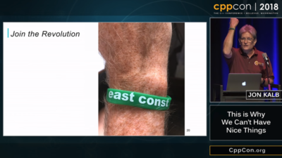 Join the revolution: east const