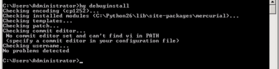 Hg Debuginstall