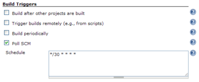 Jenkins Build Triggers