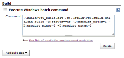 Jenkins Build of the Job