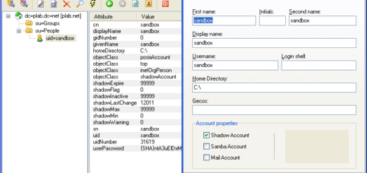 LDAP Admin Account