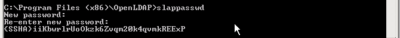 OpenLDAP Slappasswd