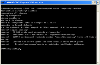 ssh-hg - Access Control