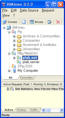 BitKinex 실행 화면